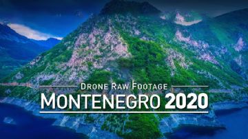 Montenegro (Karadağ) Drone ile Tüm Karadağ